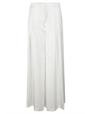ANDAMANE Tara Oversize Fit Pants - White