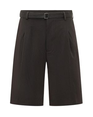 Cellar Door Elevated Bermuda Shorts - Black
