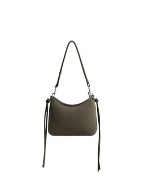 Phoebe Philo Leather Shoulder Bag With Long Strap - White