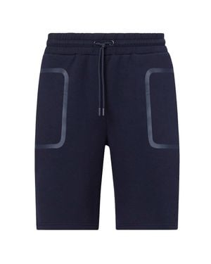 Peuterey Drawstring Lounge Shorts - Blue