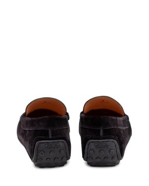 Tod's Classic Leather Loafers - Black