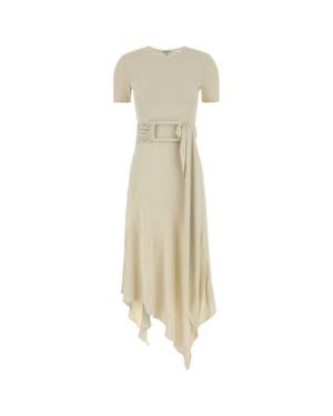 Alaïa T-Shirt Dress - White
