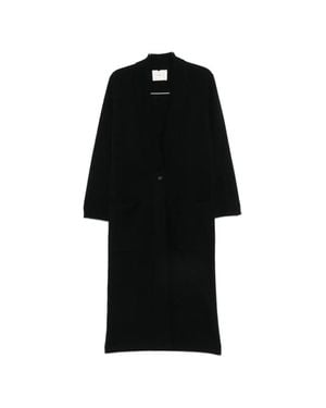Lisa Yang Cashmere Cardigan Jacket With Button Closure And Front Pockets - Black