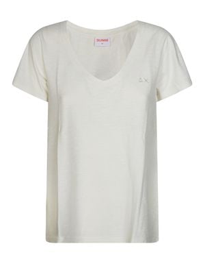 Sun 68 Stunning Graphic T-Shirt - White