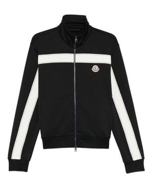 Moncler Contrast Panel Track Jacket - Black
