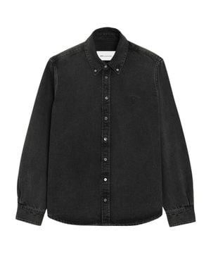Ami Paris Ami De Coeur Shirt - Black