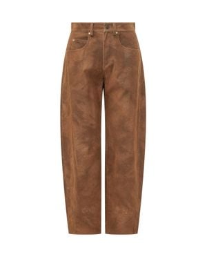 Isabel Marant Belky-Gc Tailored Pants - Brown
