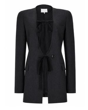 Maison Margiela Wool-Lined Jacket For - Black