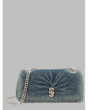 Marc Jacobs Mini Crossbody Bag With Chain Strap - Blue