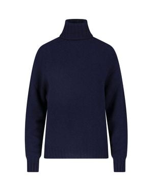 Ma'ry'ya Cashmere & Virgin Wool Sweater - Blue