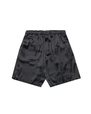 Y-3 Liqlogo Shorts For - Gray