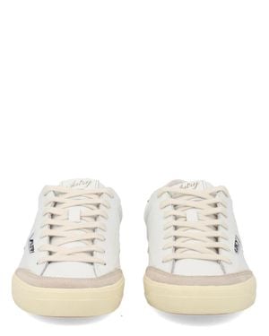 Autry Low-Top Lace-Up Sneakers - Natural