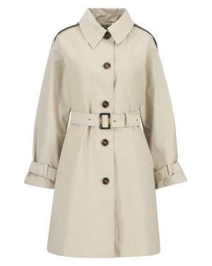 Barbour Classic Mid-Length Coat - Natural
