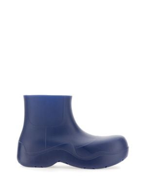 Bottega Veneta Puddle Ankle Boots - Blue