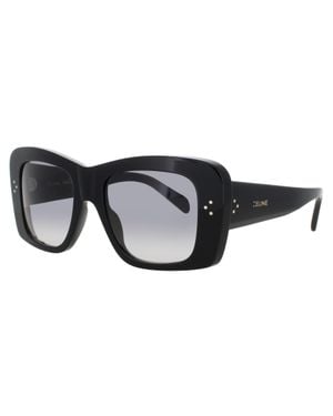 Celine Cl40321I Acetate Sunglasses 53-19-140 With Case - Black