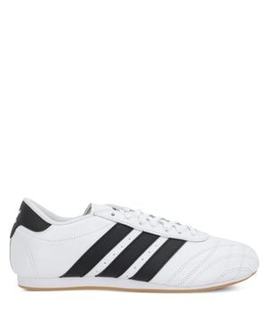adidas Regular-Fit Lace-Up Leather Sneakers - White