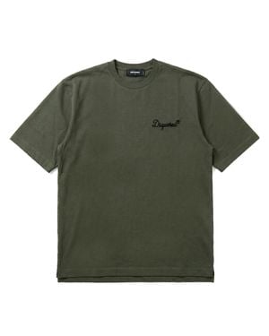 DSquared² 100% Cotton T-Shirt - Green