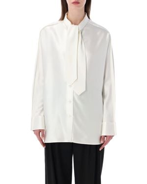 Bottega Veneta None Solid Shirt - White