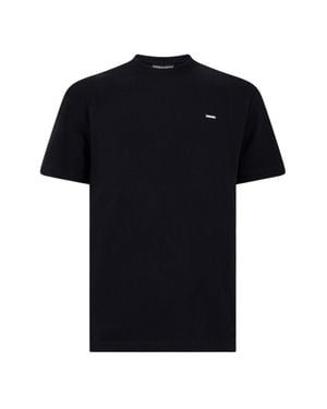 DSquared² 100% Cotton Logo T-Shirt - Black