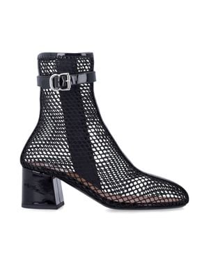 Alaïa Woven Boots - Black