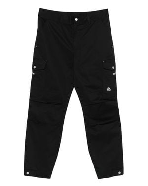 Moose Knuckles Bradand Slick Cargo Pants - Black