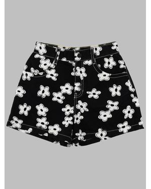 Marc Jacobs Girls' Mini Cotton Shorts - Black