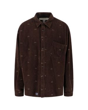 ERL 100% Cotton Shirt - Brown