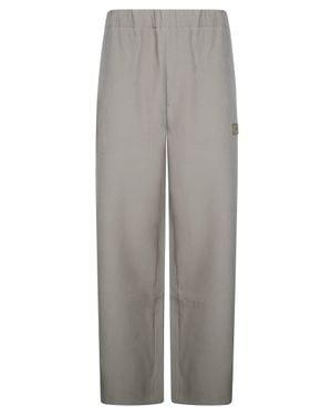 Amiri Straight Patch Cady Track Pants For - Gray