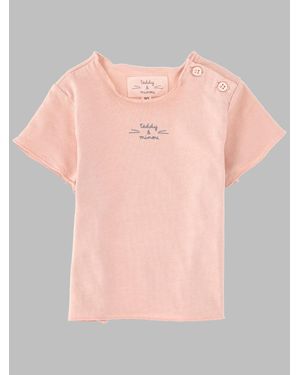 Teddy & Minou Mini T-Shirt 100% Cotton - Pink