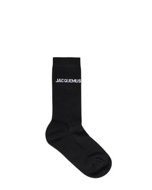 Jacquemus Sophisticated Casual Socks For - Black