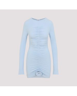 LaRevêche Sky Lillibet Mini Dress - Blue