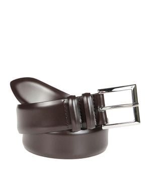 Orciani Classic 3.5 Cm Leather Belt - Brown
