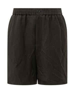 Ami Paris Essential Shorts For Ss26 - Black
