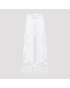 FARM Rio Boho Beauty Pants - White