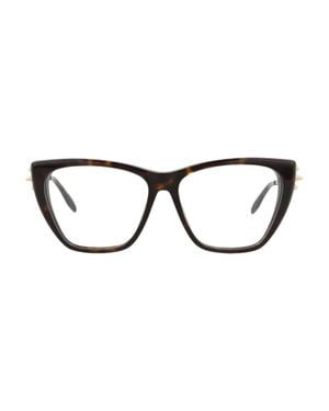 McQueen Cat Eye Optical Frames - Brown