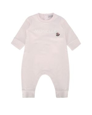 Moncler Jr Romper + Box - Pink