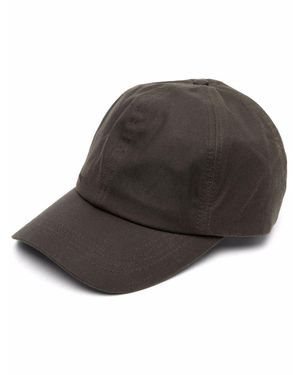 Barbour Curved Peak Adjustable Strap Hat - Gray