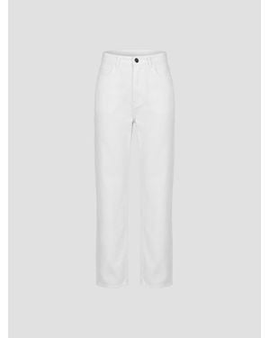 Rohe Signature Baggy Denim Bag - White