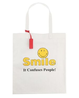 DSquared² "Smiley X D2" Tote Bag - White