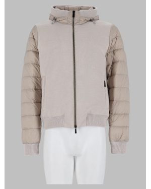Moorer Wool Cashmere Trench Coat - White