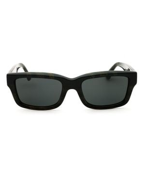 Burberry Rectangular Acetate Sunglasses For - Black