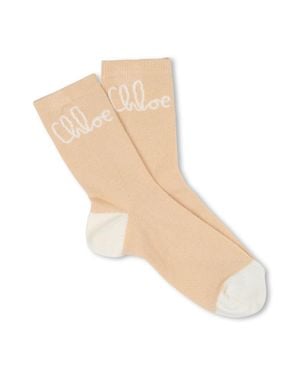 Chloé Socks - White