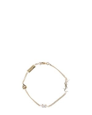 Saint Laurent Cassandre Bracelet - Metallic