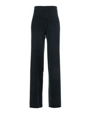 Allude High Waisted Pants - Blue