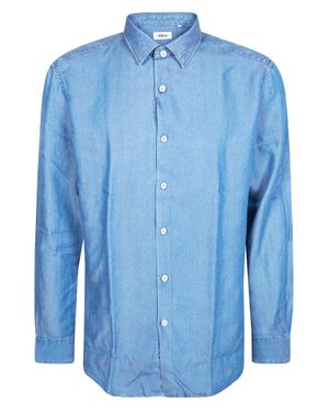 Altea Casual Lyocell Mini Shirt - Blue