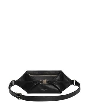 Dolce & Gabbana Lock Belt Bag in Black for Men | Lyst