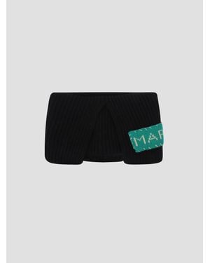 Marni Knit Scarf - Black