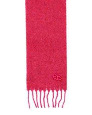 Ruslan Baginskiy Wool Scarf - Pink