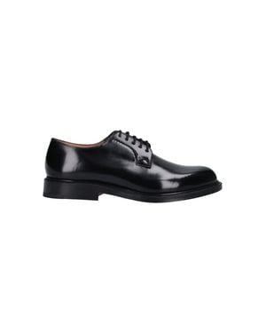 Church's Calf Leather Flat Shoes - Black