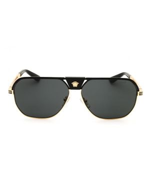 Versace 0Ve2294 Sunglasses - Black